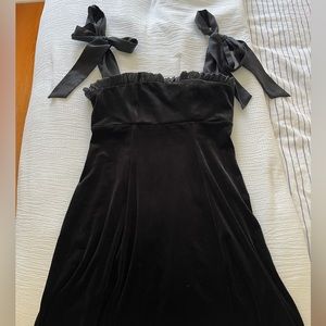 Danielle Bernstein Velvet Mini Dress Worn Once